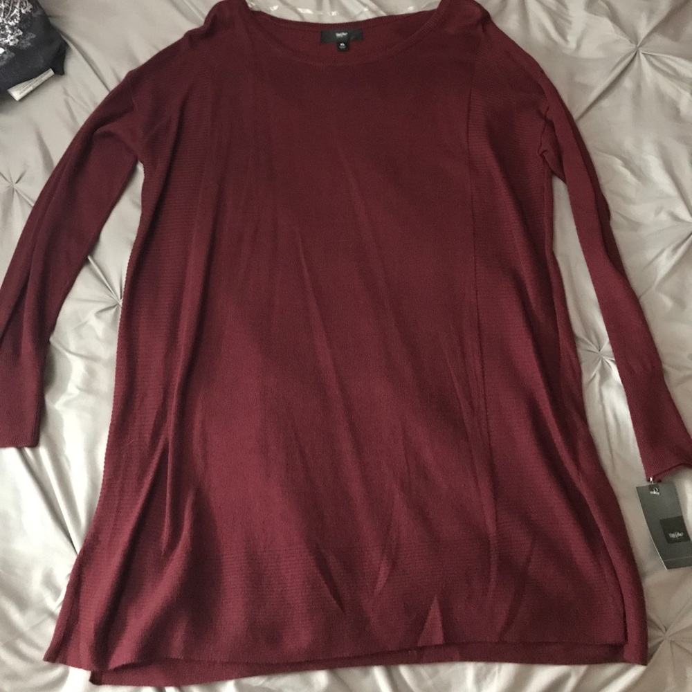 Burgundy Dress
